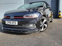 Used VW Polo GTI 200 HP (147 kW) 2018 Black Hatchback
