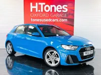Used Audi A1 Sportback S-Line 110 HP (80 kW) 2022 Blue Hatchback