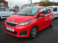 Used Peugeot 108 Active 68 HP (50 kW) 2015 Red Hatchback
