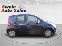 Used Vauxhall Agila Club 85 HP (62 kW) 2008 Blue MPV
