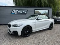 Used BMW 220 M Sport 190 HP (139 kW) 2017 White Cabriolet