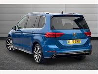Used VW Touran R-line 150 HP (110 kW) 2022 Blue MPV