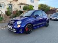 Used Abarth 595 Competizione 145 HP (106 kW) 2016 Blue Cabriolet