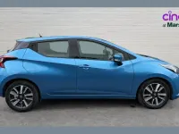 Begagnad Nissan Micra Acenta Limited Edition 90 HK (66 kW) 2019 Blå Halvkombi