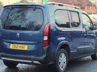 Used Peugeot Rifter Allure Premium 131 HP (96 kW) 2021 Blue MPV