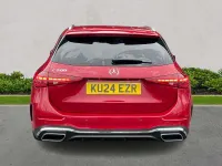 Usado Mercedes C200 AMG line 204 HP (150 kW) 2024 Vermelho Carrinha