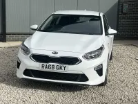 Used Kia Ceed 136 HP (100 kW) 2019 White Hatchback