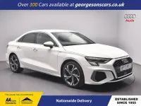 Used Audi A3 S-Line 2024 White Sedan