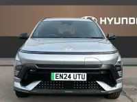 Gebraucht Hyundai Kona N Line 160 kW (218 PS) 2024 Silber SUV