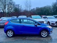 Used Ford Fiesta Zetec 2013 Blue Hatchback