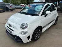 Used Abarth 595C 145 HP (106 kW) 2019 White Cabriolet