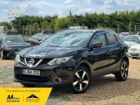 Used Nissan Qashqai N-TEC 2014 Black SUV