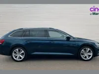 Used Skoda Superb SE L 214 HP (157 kW) 2020 Blue Estate