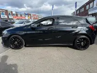Used Mercedes A200 AMG Line Premium 136 HP (100 kW) 2017 Black Hatchback