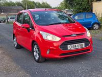 Used Ford B-MAX Zetec 2014 Red MPV