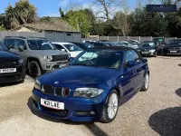 Used BMW 118 Cabriolet M Sport 2011 Blue Cabriolet