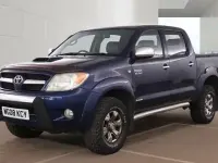 Used Toyota HiLux 171 HP (125 kW) 2008 Blue Pickup