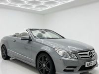 Used Mercedes E220 170 HP (125 kW) 2012 Silver Cabriolet