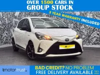 Used Toyota Yaris Design 100 HP (73 kW) 2018 White Hatchback