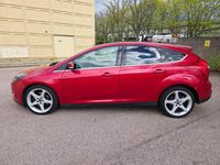 Used Ford Focus Titanium 2013 Red Hatchback