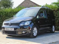 Used VW Caddy Highline 102 HP (75 kW) 2013 Black MPV