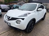 Used Nissan Juke Acenta 115 HP (84 kW) 2016 White SUV