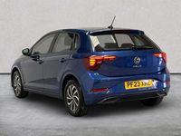 Used VW Polo Life 80 HP (58 kW) 2023 Blue Hatchback