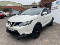 Used Nissan Qashqai Acenta Premium 2014 White SUV