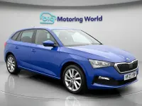 Usado Skoda Scala SE L 110 CV (80 kW) 2023 Azul Utilitario