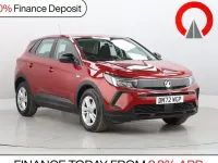 Used Vauxhall Grandland X S 130 HP (95 kW) 2022 Red SUV