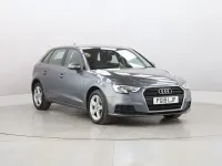Begagnad Audi A3 Sportback Comfort 150 HK (110 kW) 2019 Grå Halvkombi
