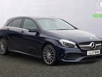 Used Mercedes A200 AMG Line Premium 156 HP (114 kW) 2017 Blue Hatchback