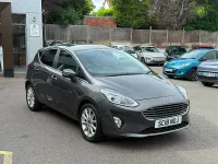 Used Ford Fiesta Titanium 100 HP (73 kW) 2018 Grey Hatchback