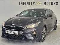 Used Kia ProCeed GT-Line 140 HP (102 kW) 2019 Black Estate