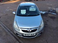 Used Vauxhall Corsa Club 2008 Silver Hatchback