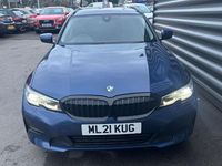 Used BMW 330e Sport Line 2021 Blue Estate