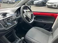 Used VW up! Black Edition 65 HP (47 kW) 2021 Red Hatchback