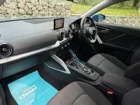 Used Audi Q2 Sport 116 HP (85 kW) 2019 Ara blue crystal effect metallic SUV