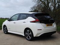 Usado Nissan Leaf Tekna 110 kW (150 HP) 2019 Branco Citadino