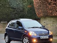 Used Toyota Yaris 2003 Blue Hatchback