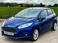 Used Ford Fiesta Titanium X 2015 Blue Hatchback