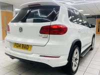 Used VW Tiguan R-line 177 HP (130 kW) 2014 White SUV