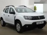 Begagnad Dacia Duster Essentiel 100 HK (73 kW) 2021 Vit SUV