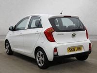 Used Kia Picanto 65 HP (47 kW) 2016 White Hatchback