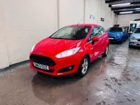 Used Ford Fiesta Zetec 2013 Red Hatchback