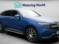 Used Mercedes EQC400 AMG line 300 kW (408 HP) 2021 Blue SUV