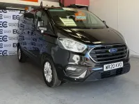 Used Ford Transit Custom Limited 170 HP (125 kW) 2020 Black Van