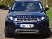 Used Land Rover Range Rover evoque SE 2017 Blue Estate