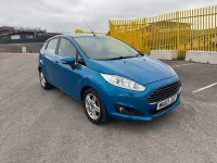 Used Ford Fiesta Zetec 2013 Blue Hatchback