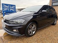 Used VW Polo R-line 115 HP (84 kW) 2020 Black Hatchback